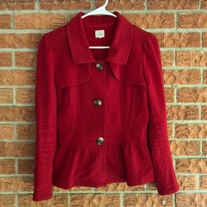 Banana republic peplum jacket